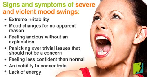 Severe and Violent Mood Swings | Menopause Now