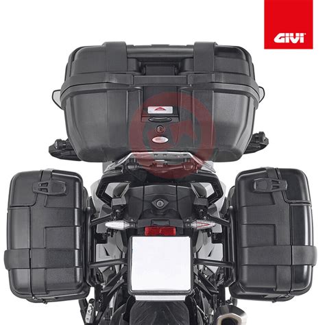 Koffer Topcase Trekker Givi Trk B L Monokey Cover Aluminium Schwarz