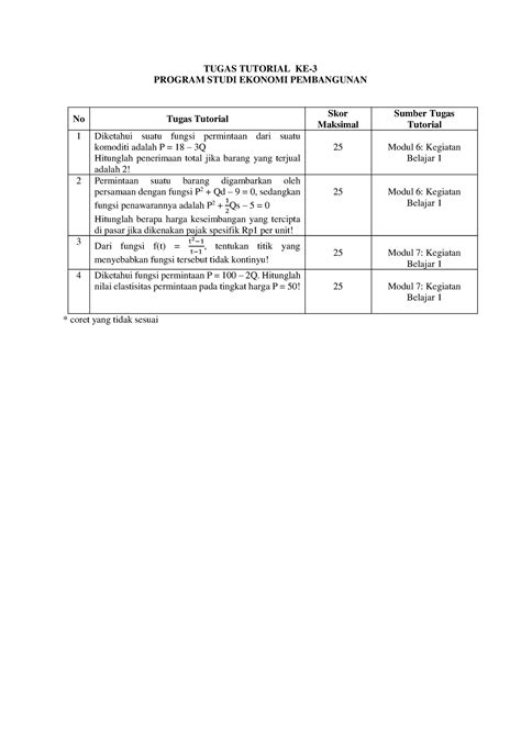 Tugas Tutorial 3 ESPA4122 TUGAS TUTORIAL KE PROGRAM STUDI EKONOMI