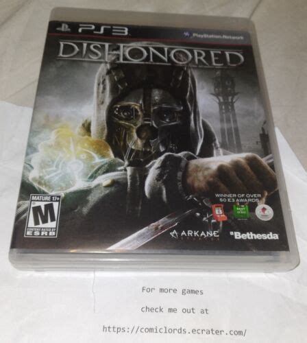 Dishonored Sony PlayStation 3 2012 PS3 93155117945 EBay