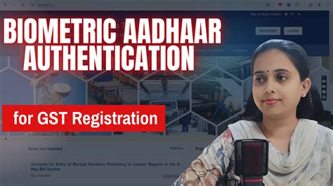 Mandatory Biometric Aadhaar Authentication For Gst Registration Taxgyany