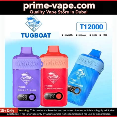 New Tugboat T Disposable Vape In Dubai Best Puffs