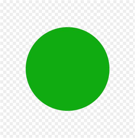 Hd Green Dot Circle Icon Png Image With Transparent Background Green