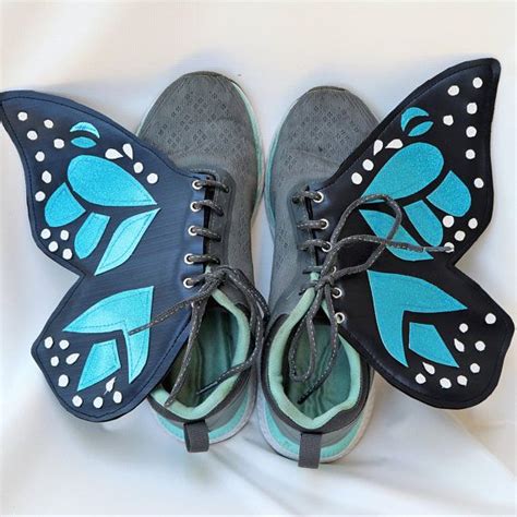 Butterfly Boot Wings Faux Leather Shoe Wings Shoe Accessories