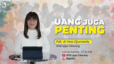 Sunday Service GPdI Lippo Cikarang L 01 Oktober 2023 07 30 WIB L Pdt