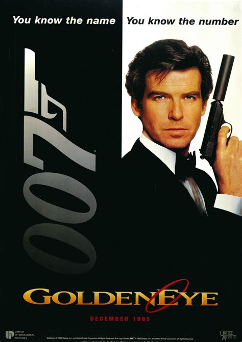 007 Goldeneye 1995 Rolled One Sheet Poster - Etsy