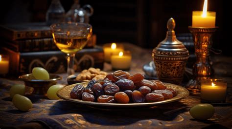 Iftar With Dates When Ramadan Background Ramadan Fasting Ramadan