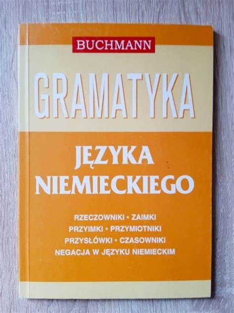 Gramatyka Języka Niemieckiego Osięciny Kup teraz na Allegro Lokalnie