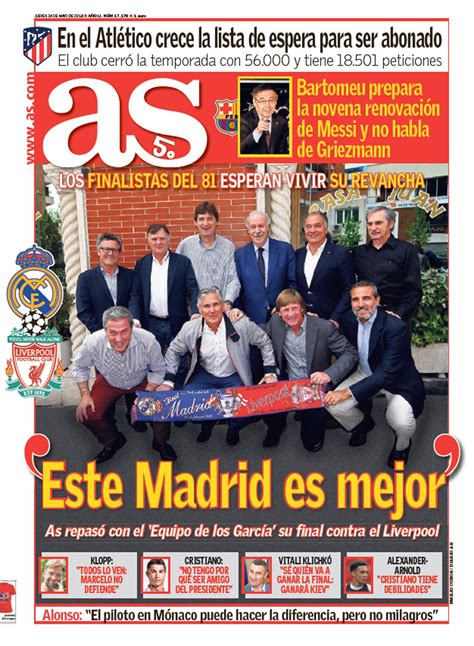 As On Twitter Buenos D As Aqu Ten Is La Portadaas Del De Mayo