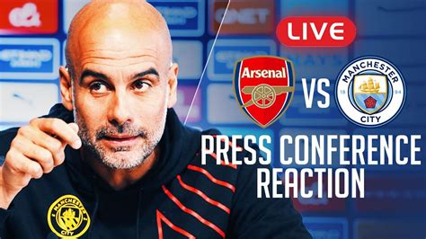 PEP GUARDIOLA PRESS CONFERENCE LIVE REACTION YouTube