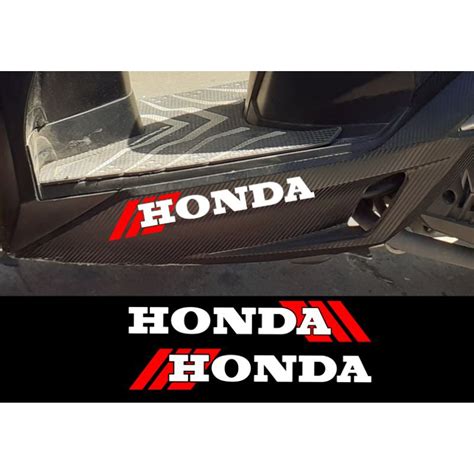 Jual Sticker Honda Stiker Honda 2pcs Shopee Indonesia