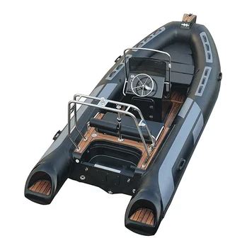 High Quality 16ft Rib480 Semi Rigid Fiberglass Hull Orca Hypalon Pvc