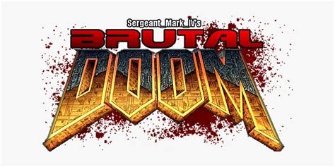 Brutal Doom Logo Hd Png Download Kindpng