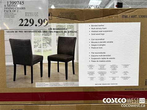 Costco Winter 2023 Seasonal Aisle Superpost Furniture Exercise