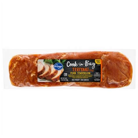 Kroger® Cook In Bag Teriyaki Pork Tenderloin 19 Oz Kroger