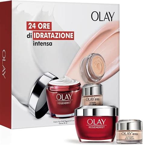 OLAY Crema Antirughe Regenerist Cofanetto Regalo Per La Routine Giorno