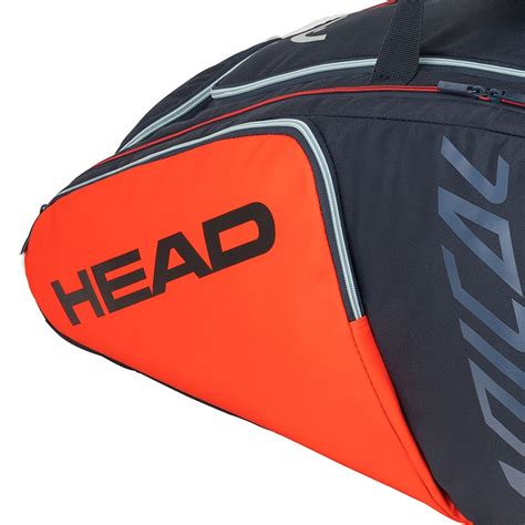 Head Radical 12r Monstercombi Tennis Bag Orange