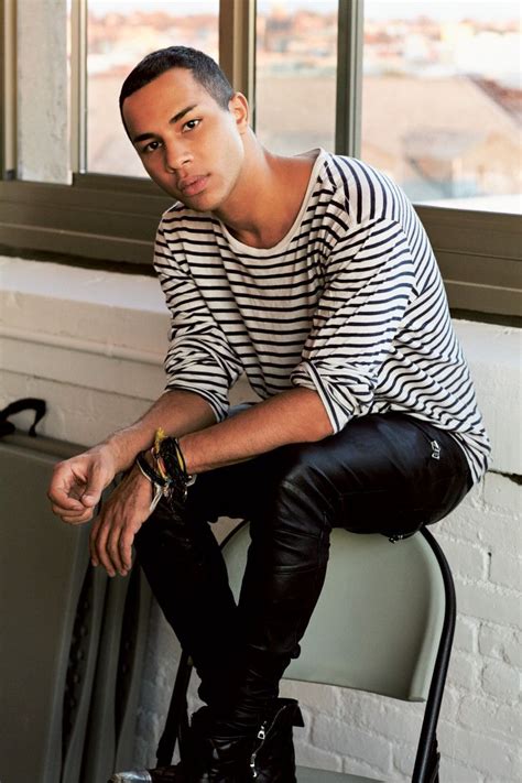 Balmain S Olivier Rousteing The Last Magazine Black Fashion