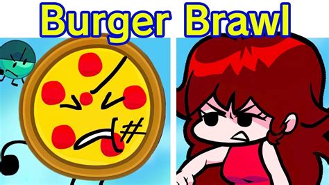 Friday Night Funkin Vs Burger Brawl Burger Night Brawlin Demo Fnf