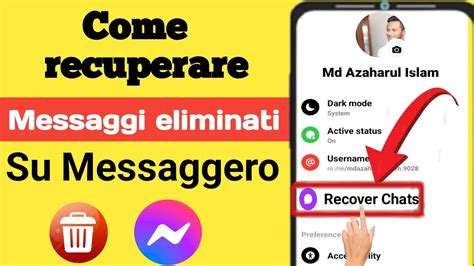 Come Recuperare I Messaggi Eliminati Su Messenger Aggiornato