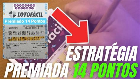 Dicas E Palpites Da Lotofacil Estrat Gia Premiada Pontos