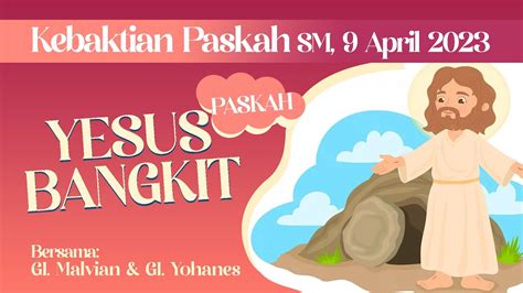 Kebaktian Paskah Sekolah Minggu April Youtube