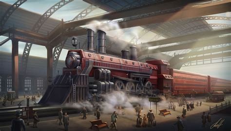 Steam Train Fan Art