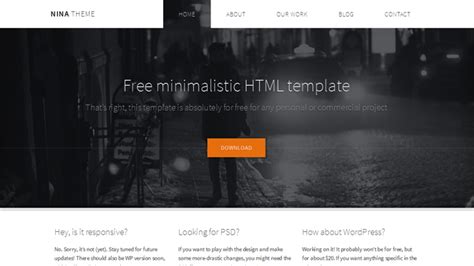 25+ Free Html5 Templates - DesignGrapher.Com