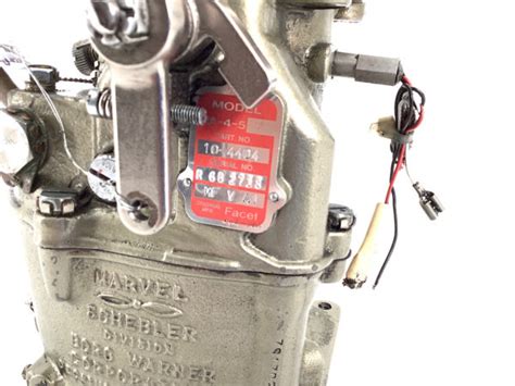 MA 4 5 Marvel Schebler Carburetor Model MA 4 5 10 4404