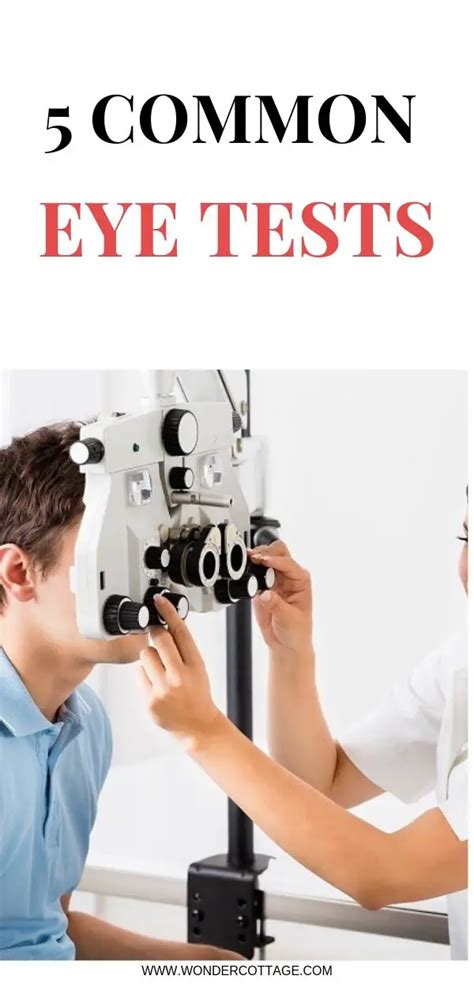 5 Common Kinds Of Eye Tests - The Wonder Cottage