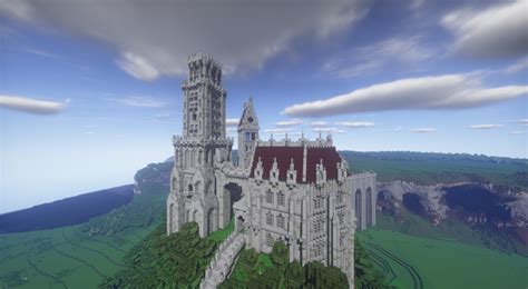 Fantasy castle [in progress]. Minecraft Map