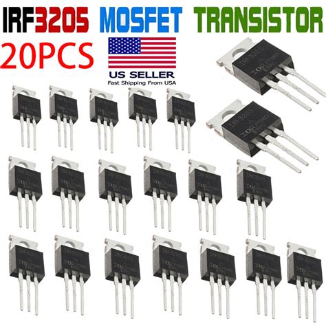 IRF3205 IR MOSFET N CHANNEL 55V 110A IRF Inverter TO 220 HEXFET Power