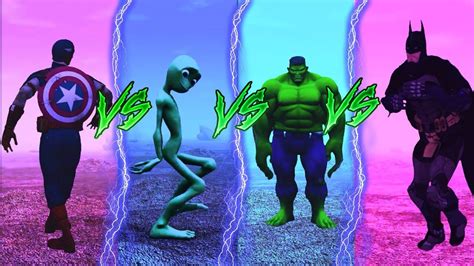 DANCE CHALLENGE Captain America Vs Halk Vs Green Alien DAME TU COSITA