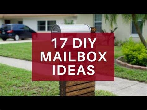 Easy Diy Mailbox Ideas Decorative Mailbox Designs Artofit