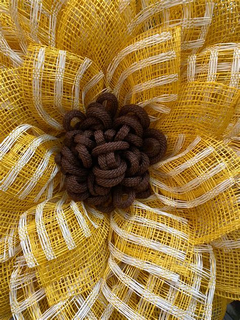 Handmade Poly Burlap Wreath Etsy