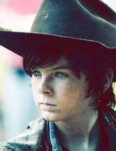 Carl Grimes Chandler Riggs The Walking Dead Picture The Walking