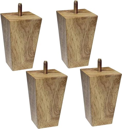 Lot De Pieds De Meuble En Bois Cm Pied Pour Canap Armoires M