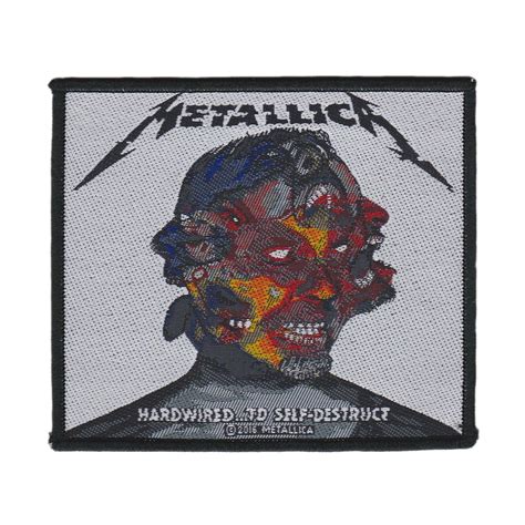 Hardwired Woven Patch Metallica