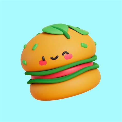 Free Psd 3d Icon Render For Vegan Lifestyle