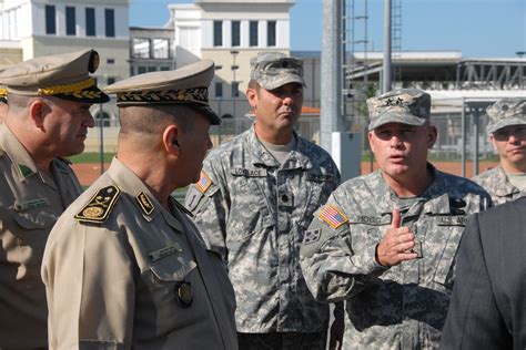 Algerian Land Forces Commander Visits Usaraf Article The United