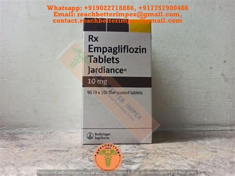 Jardiance Met Empagliflozin And Metformin Mg Mg Tablets Packaging