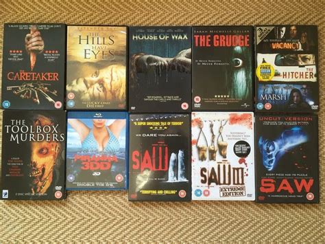 12 Horror Movies On 10 Dvds And Blu Rays In Swindon Wiltshire Gumtree