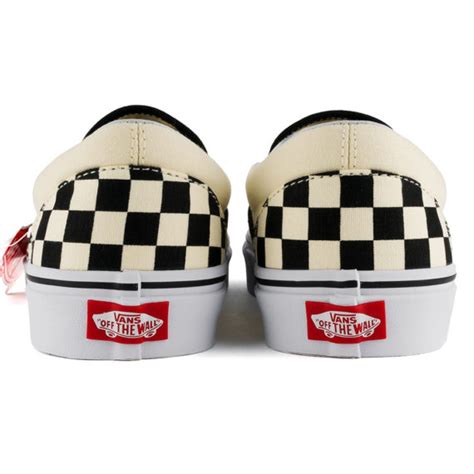 Vans Checkerboard Slip On Shoe White Black At Skate Pharm