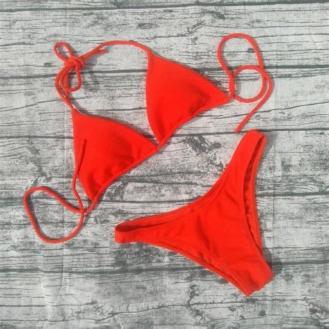 MAILLOT DE BAIN Maillot de bain en tissu spécial sexy push up mini bikini costume de plage