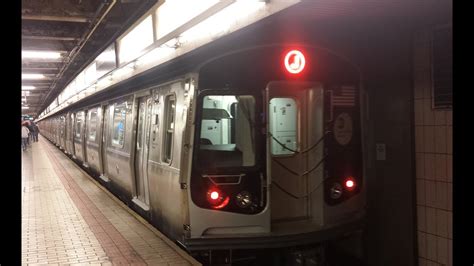 Bmt Jamaica Line Jamaica Center Bound R J Train Entering