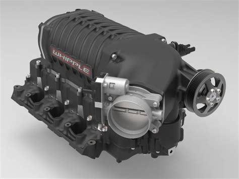 Whipple GM LS Universal Front Feed Gen L Supercharger Hot Rod Kit