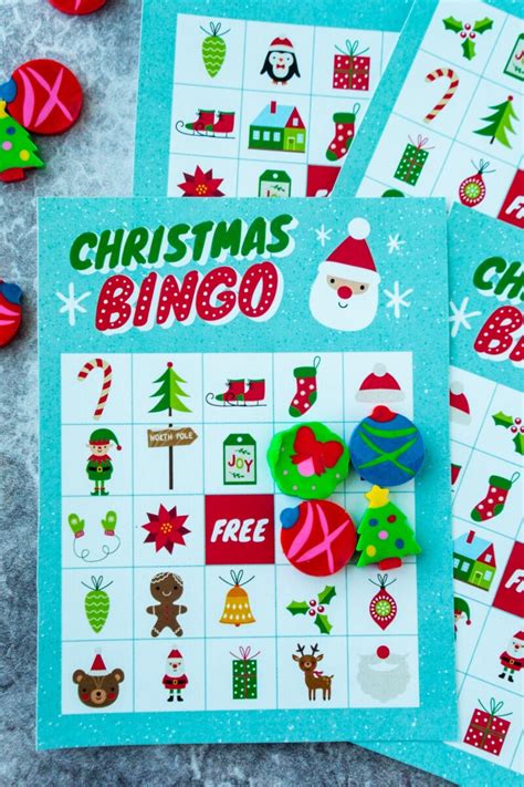 Christmas Bingo Cards {Free Printable!} - Play Party Plan