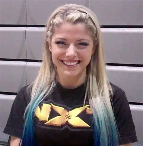 Pro Wrestling Wwe Nxts Alexa Bliss Baron Corbin Different But Alike