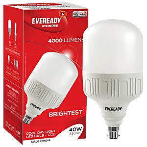 Buy Eveready Led Bulb Watt Cool Day Light Base B D Online At