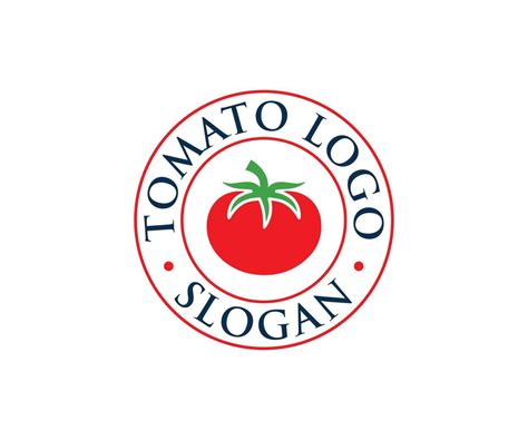 Tomato Logo Design Vector Template 10073130 Vector Art At Vecteezy